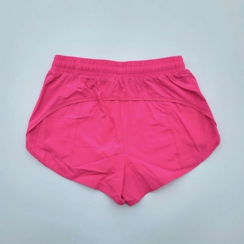 Pedigree FreeRUN High Waist Lined Shorts with Zipper Pockets | Pink